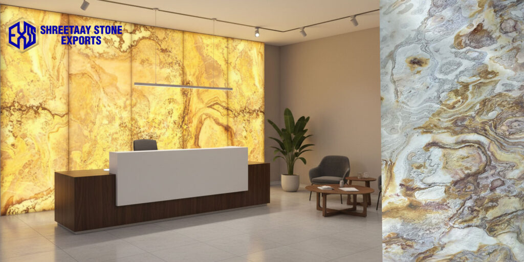 Backlit Stone Veneer Translucent Stone Veneer Manufactures in India